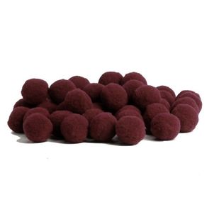 Pompom-S 20Mm 527 Bordo C/100Und Pompom-S 20Mm 527 Bordo C/100Und