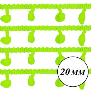 Pom/Pom-20 Cor 02 Vd Neon 25Mt