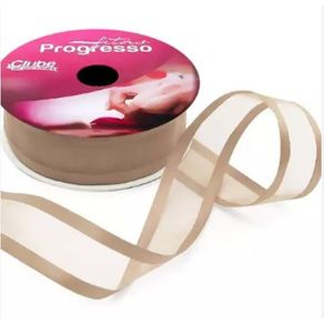 Fita Zc Voal C/Cetim N.005 971 Chocolate 10Mt Fita Zc Voal C/Cetim N.005 971 Chocolate 10Mt