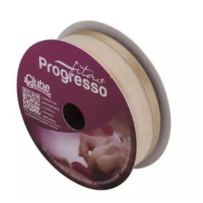 Fita Zc Voal C/Cetim N.003 236 Bege 10Mt Fita Zc Voal C/Cetim N.003 236 Bege 10Mt