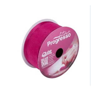 Fita Zc Voal C/Cetim N.009 303 Pink 10Mt Fita Zc Voal C/Cetim N.009 303 Pink 10Mt