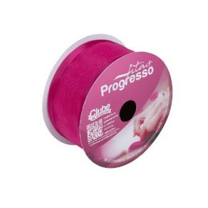 Fita Zc Voal C/Cetim N.003 303 Pink 10Mt Fita Zc Voal C/Cetim N.003 303 Pink 10Mt