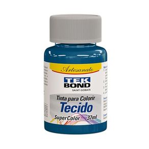 Tinta P/ Tecido Az Ciano 37Ml Tekbond