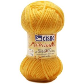 Fio Cisne D Primera/Tudo 00302 Amarelo Escuro C/5Und