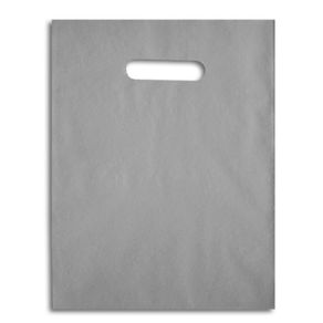 Saco Boca Palhaco 30X40x13 C/ 50 Un Prata