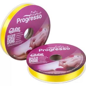 Fita Cf-Cetim N.05 763 Amarelo Gema 50Mt