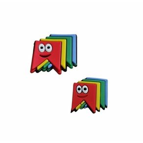 Aplique Emborrachado Bandeira Junina P Verm C/5Und Aplique Emborrachado Bandeira Junina P Verm C/5Und