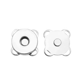 Botao Ima Costura G 18Mm Prata C/10Und Nybc