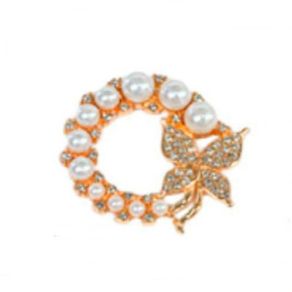 Broche Perola/Strass 153686 Dou Und