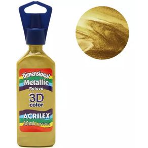 Tinta Dimensional Metallic N.598 Dourado Solar