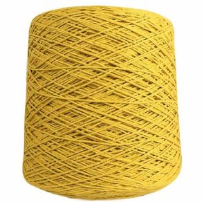 Barbante Algodao Cones 4/6 Mostarda 570Mt