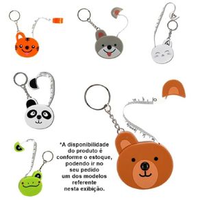Fita Metrica Trena Chaveiro Bichinhos Und