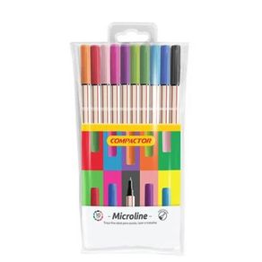 Microline 0.4Mm Carteira C/10Und Bl/10