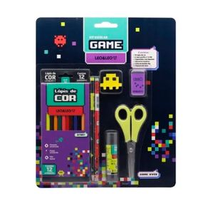 Kit Lapis de Cor 12 Cores Game (72306)