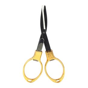 Tesoura Dobravel 9.8Cmx5cm Ut.822 Dourado