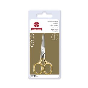 Tesoura Unha Reta Gold Bc-333-3.1/2 9Cm Und