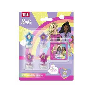 Carimbo Auto Barbie 4 Car C/Almof T5pcs Bl