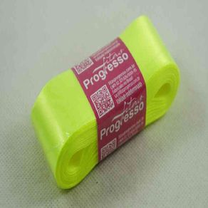 Fita Cetim Progresso N.9 280 Verde Citrico 10Mt