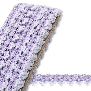 Renda 8300 Cor Bco/Lilas Renda 8300 Cor Bco/Lilas
