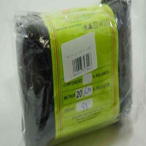 Renda 88 Preto 20Mt