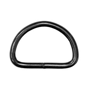 Meia Argola 19Mm Grafite 10Und