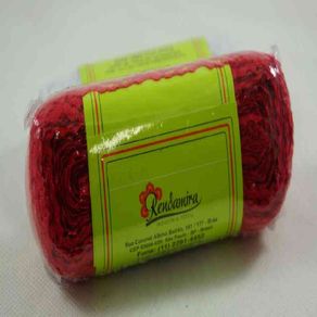 Renda 43 Vermelho 20Mts Renda 43 Vermelho 20Mts