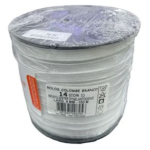Elastico Colombe N.14 Bco 100Mt Elastico Colombe N.14 Bco 100Mt