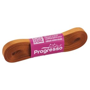 Fita Cetim Progresso N.2 2000 Caramelo 10Mt