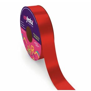 Fita Lisa 15Mmx030m 06 Vermelho Cl Fita Lisa 15Mmx030m 06 Vermelho Cl