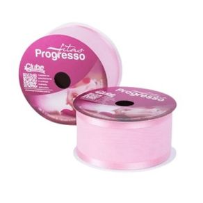 Fita Zc Voal C/Cetim N.005 206 Rosa Claro 10Mt Fita Zc Voal C/Cetim N.005 206 Rosa Claro 10Mt
