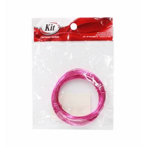 Arame Aluminio 0.80Mm Pink C/10Mts