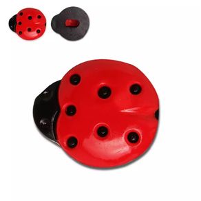 Botao 6040 (125) Base Pta e Parte Cima Vermelho Botao 6040 (125) Base Pta e Parte Cima Vermelho