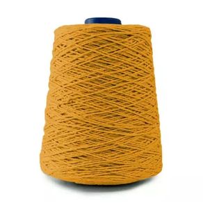 Barbante Algodao Cones 4/8 Mostarda 465Mt