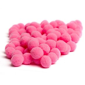 Pompom-S 14Mm 140 Rosa Chiclete C/100Und Pompom-S 14Mm 140 Rosa Chiclete C/100Und