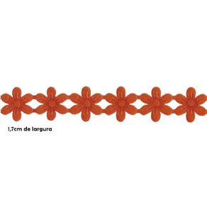 410 Passam Margarida Cetim 125 Laranja 5Mt