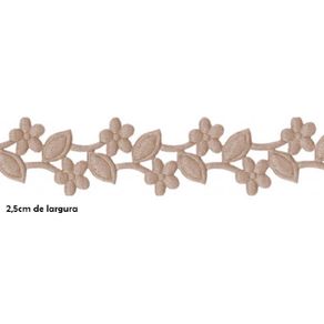 416 Passam. Ramo de Flor Cetim 135 Fendi 5Mt