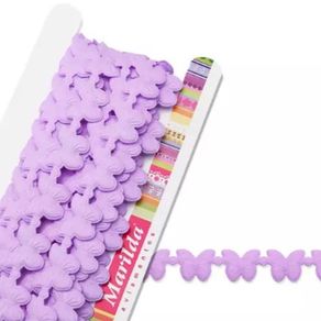 408 Passam Borboleta Cetim 5Mt 108-Lilas