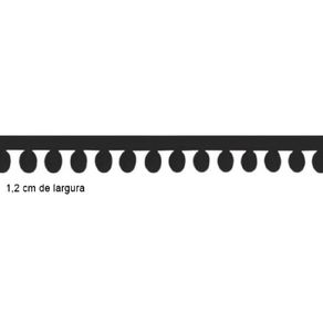 415 Passam. Pom Pom P Cetim 104 Pto 5Mt 415 Passam. Pom Pom P Cetim 104 Pto 5Mt