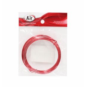 Arame Aluminio Clean 1.5 Vermelho 5Mts Arame Aluminio Clean 1.5 Vermelho 5Mts