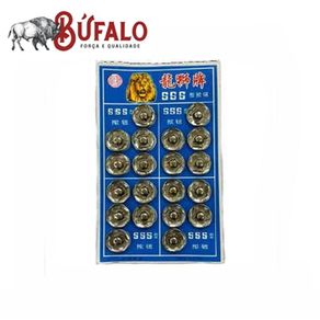 Colchete Pressao de Ferro Tam 04 P/Vestuario Colchete Pressao de Ferro Tam 04 P/Vestuario