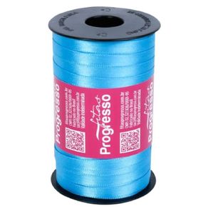 Fita Cetim Progresso N.1 213 Azul Turqueza 100Mt Fita Cetim Progresso N.1 213 Azul Turqueza 100Mt