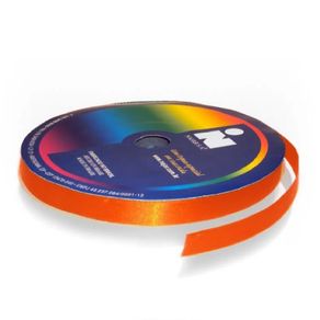 Fita Cetim Najar N.2 Poliester 40 Laranja 50Mt Fita Cetim Najar N.2 Poliester 40 Laranja 50Mt