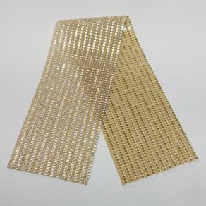Manta Strass 7X40cm Und (Pe-40 296/Prata)