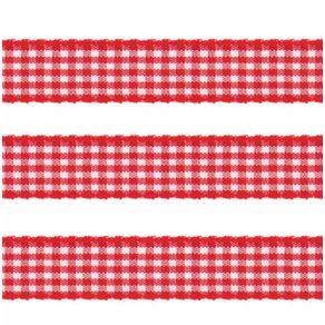 Fita Xadrez Pes-15Mm N.15 17 Verm Ord.760 10Mt Fita Xadrez Pes-15Mm N.15 17 Verm Ord.760 10Mt