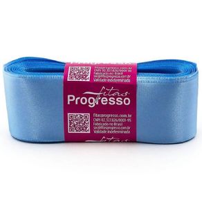 Fita Cetim Progresso N.9 246 Azul Celeste 10Mt