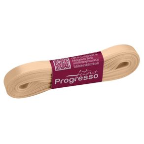 Fita Cetim Progresso N.2 2053 Aveia 10Mt Fita Cetim Progresso N.2 2053 Aveia 10Mt
