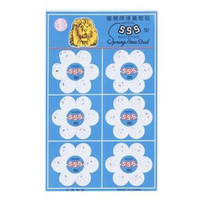 Colchete Pressao Plast 7Mm Bco 36Und Luli Colchete Pressao Plast 7Mm Bco 36Und Luli