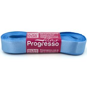 Fita Cetim Progresso N.3 246 Azul Celeste 10Mt
