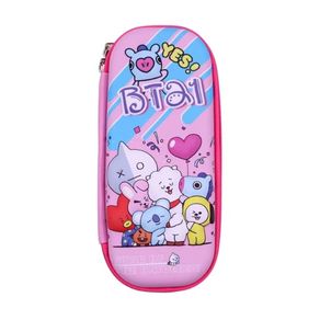 Estojo Esc Personagens Bt21 Yes 23X05x7,5Cm Rs Und Bl