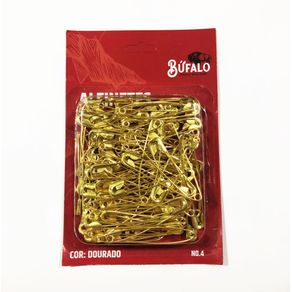 Alfinete de Seguranca N.04 100Und Dourada
